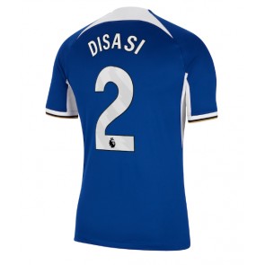 Maillot de foot Chelsea Axel Disasi #2 Domicile 2023-24 Manches Courte